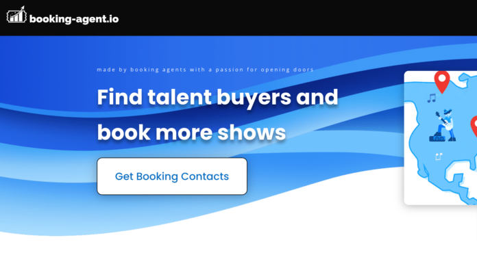 Booking Agent io Find talent buyers and book more shows 01 07 2025 02 27 PM